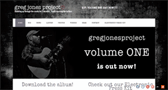 Desktop Screenshot of gregjonesproject.com
